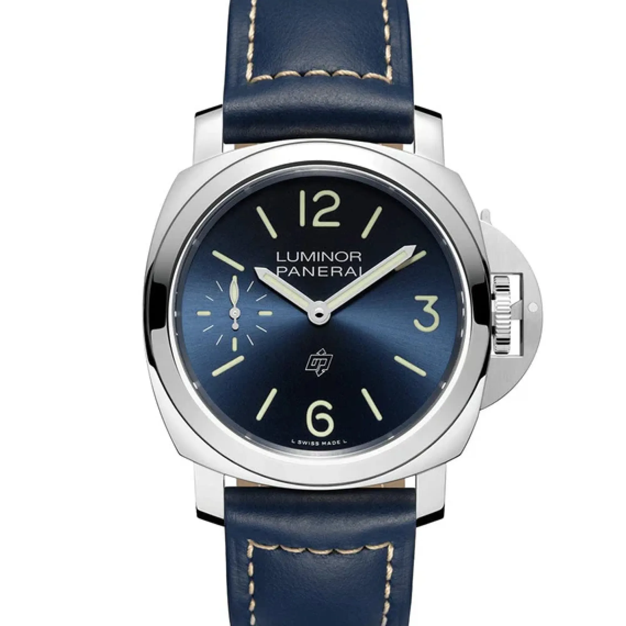 Panerai Luminor Logo Blue Dial Watch, 44mm Discount