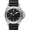 Panerai Submersible Titanio Watch Black Dial, 47MM Discount