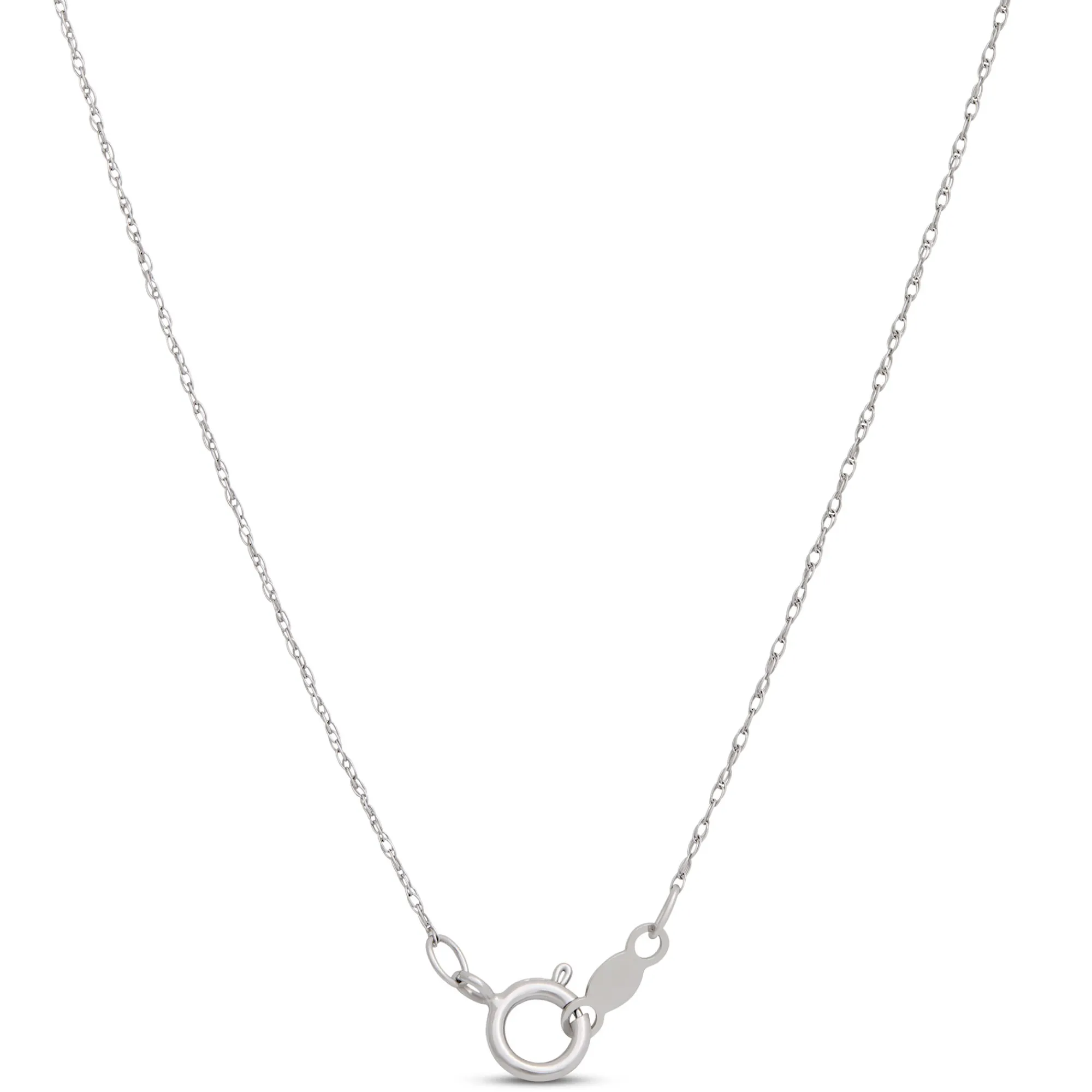 Pearl and Blue Topaz Pendant Necklace, 14k White Gold Sale