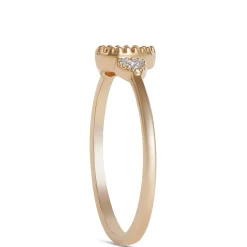 Pear Shaped Aquamarine and Diamond Ring, 14K Yellow Gold Sale