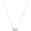 Pear Shaped Diamond Necklace, ⅓ Carat Total Weight, 14K White Gold Discount