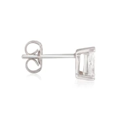 Pear-Shaped Diamond Studs, 1/2 Carat Total Weight, in 14K White Gold Online