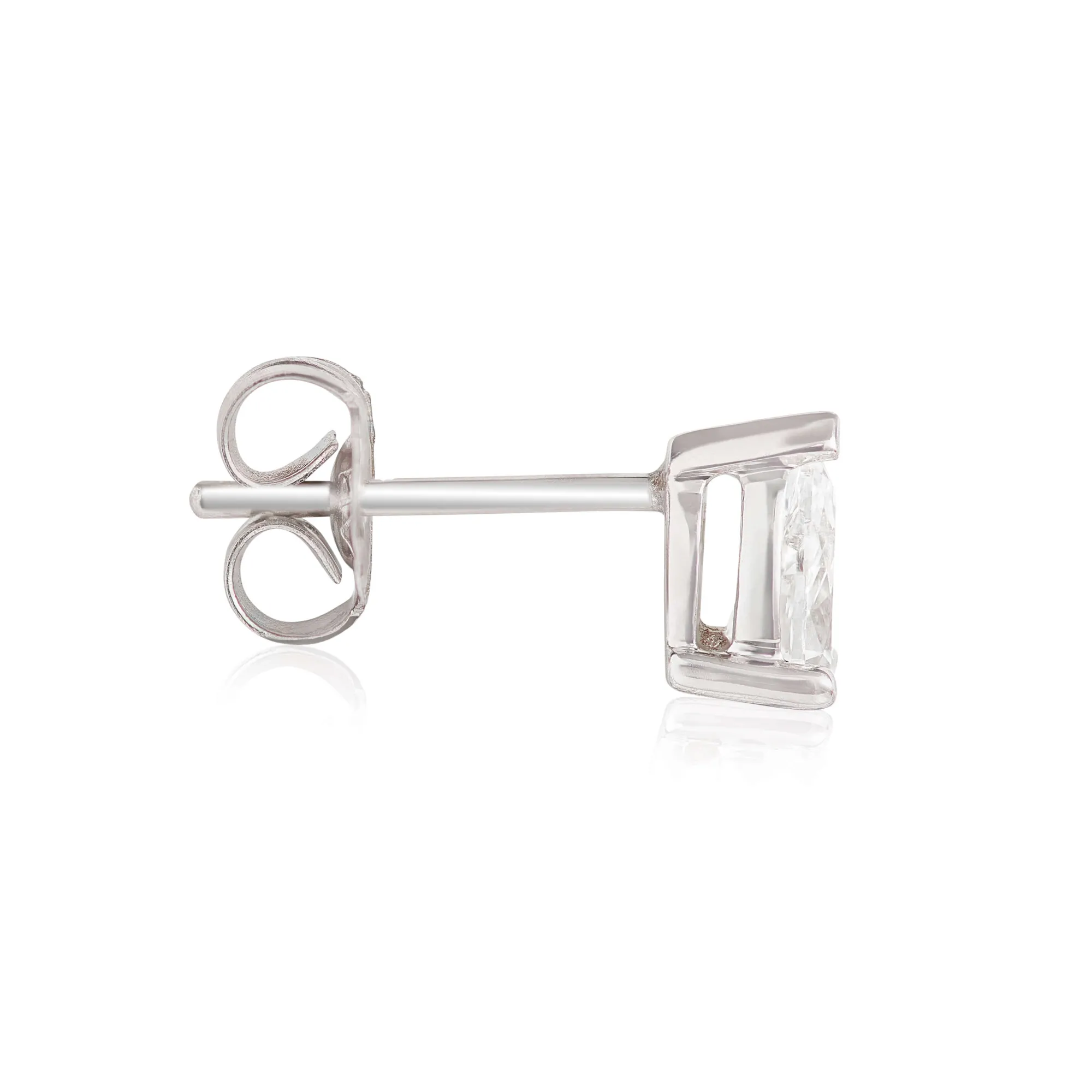 Pear-Shaped Diamond Studs, 1/2 Carat Total Weight, in 14K White Gold Online