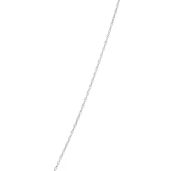 Pear Shaped Pendant with Round Diamonds, ⅓ Total Carat Weight, 14K White Gold Outlet