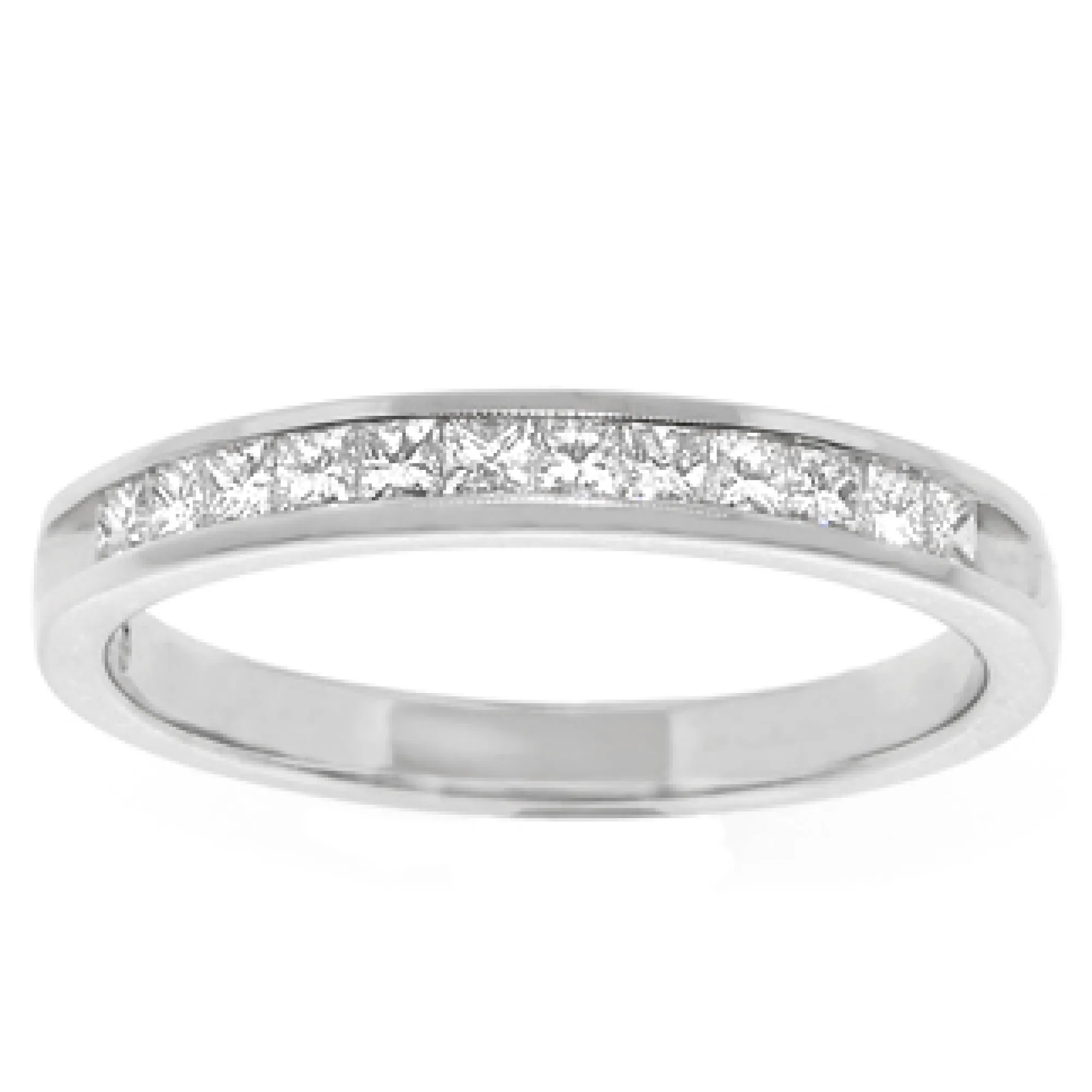 Princess Cut Diamond Band 1/3 cttw Clearance