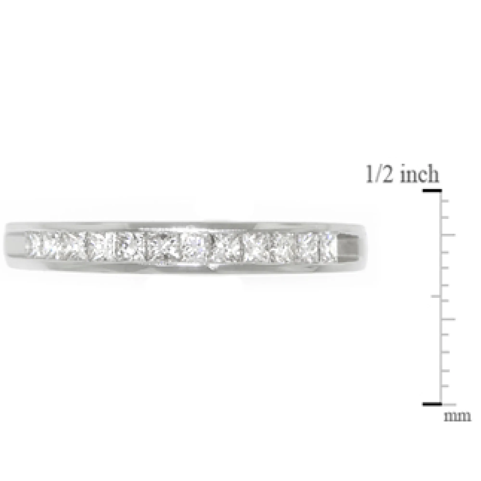 Princess Cut Diamond Band 1/3 cttw Clearance