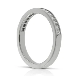 Princess Cut Diamond Band in Platinum Online