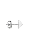Pyramid Post Studs, 14K White Gold Discount
