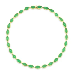 Rahaminov Chrysoprase Bracelet, 18K Yellow Gold Online