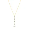 Rahaminov Diamond Drop Bar Pendant Necklace, 18K Yellow Gold Online