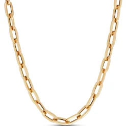 Roberto Coin Classic Oro Collar Necklace, 18K Yellow Gold Clearance