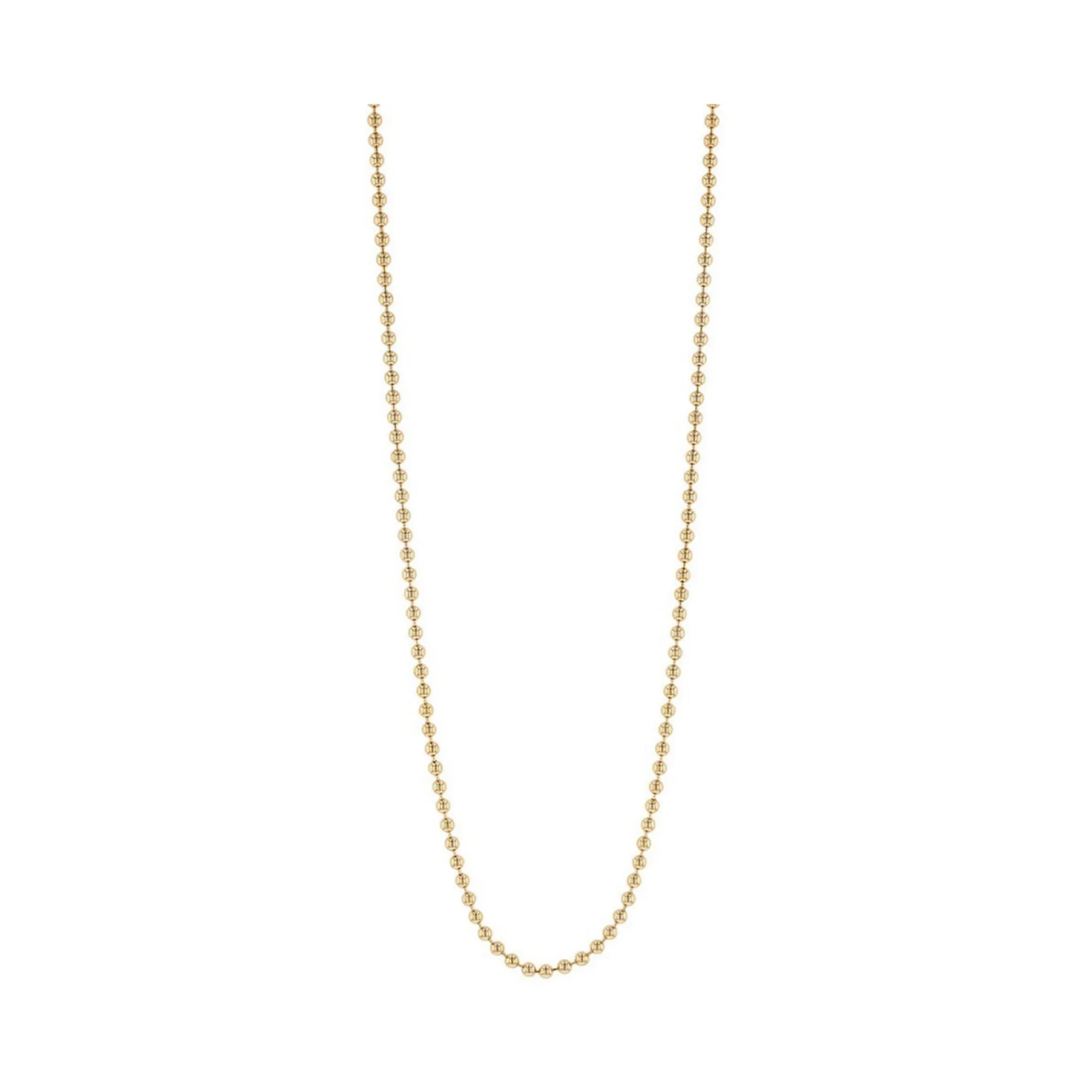 Roberto Coin 18k Yellow Designer Gold Classic Bead Chain Discount