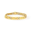 Roberto Coin 18K Yellow Gold Cobra Diamond Bracelet