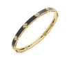 Roberto Coin 18K Yellow Gold Love In Verona Diamond And Enamel Bangle Discount