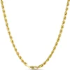 Toscano Rope Chain Necklace, 14K Yellow Gold Sale
