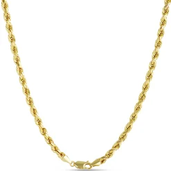 Toscano Rope Chain Necklace, 14K Yellow Gold Sale