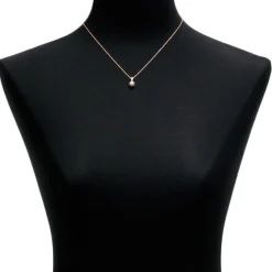 Rose Gold Freshwater Cultured Pearl & Diamond Pendant 14K Online
