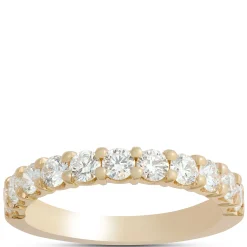 Round Diamond Anniversary Band, 14K Yellow Gold Clearance