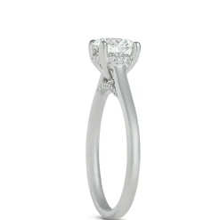 Signature Round Solitaire Diamond Engagement Ring, Platinum Online