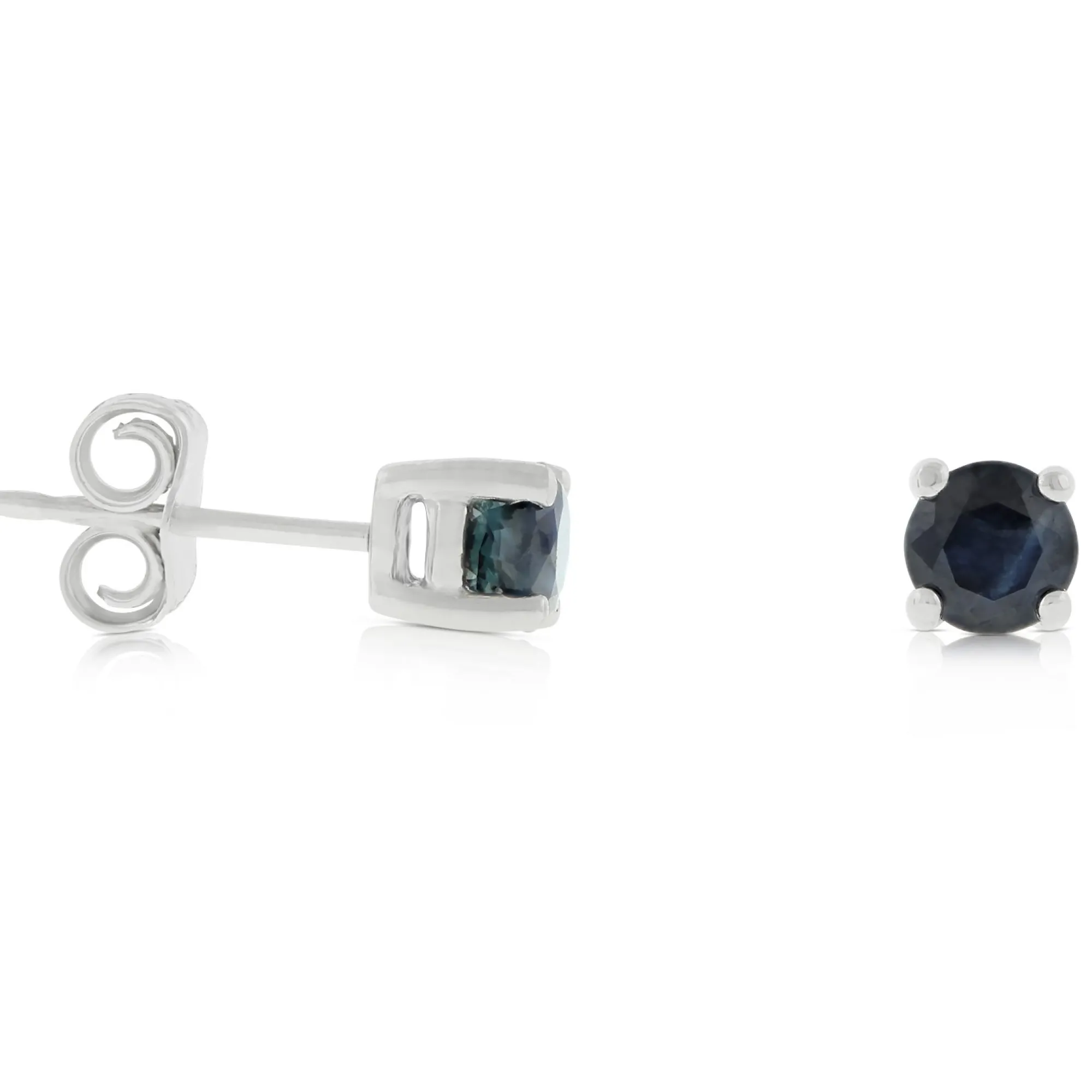 Sapphire Stud Earrings 14K Online
