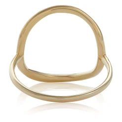 Smooth Open Circle Ring 14K Clearance
