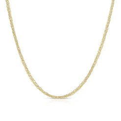 Square Wheat Chain 14K, 18