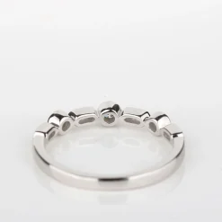 Stackable Geometric Diamond Band, 1/10 cttw Online