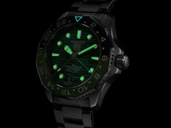 TAG Heuer Aquaracer Professional 300 GMT Green Dial, 42mm