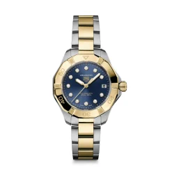TAG Heuer Aquaracer Professional 200 Solargraph Blue Dial Watch, 34mm Outlet
