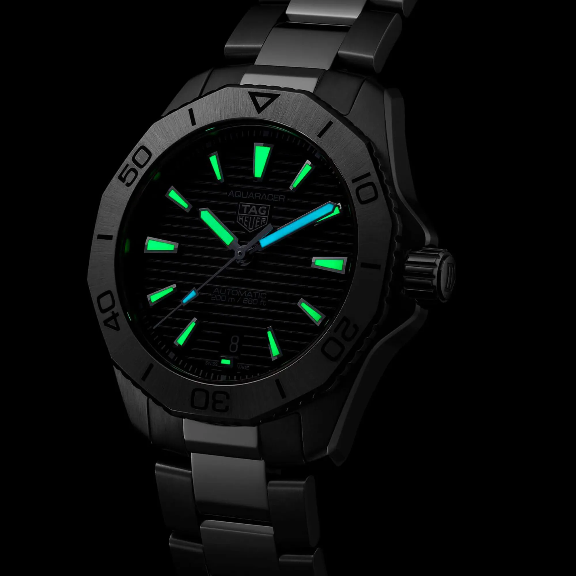 TAG Heuer Aquaracer Professional 200 Blue Automatic Watch, 40mm