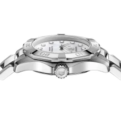 TAG Heuer Aquaracer Professional 100 Solargraph White Dial Watch, 28mm Outlet