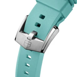 TAG Heuer Calibre E5 Light Blue Rubber Strap, 40mm Sale