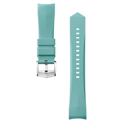 TAG Heuer Calibre E5 Light Blue Rubber Strap, 40mm Sale