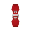 TAG Heuer Calibre E5 Red Perforated Rubber Strap, 45mm Online
