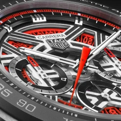 TAG Heuer Carrera Chronograph Extreme Sport Red Dial, 44mm New