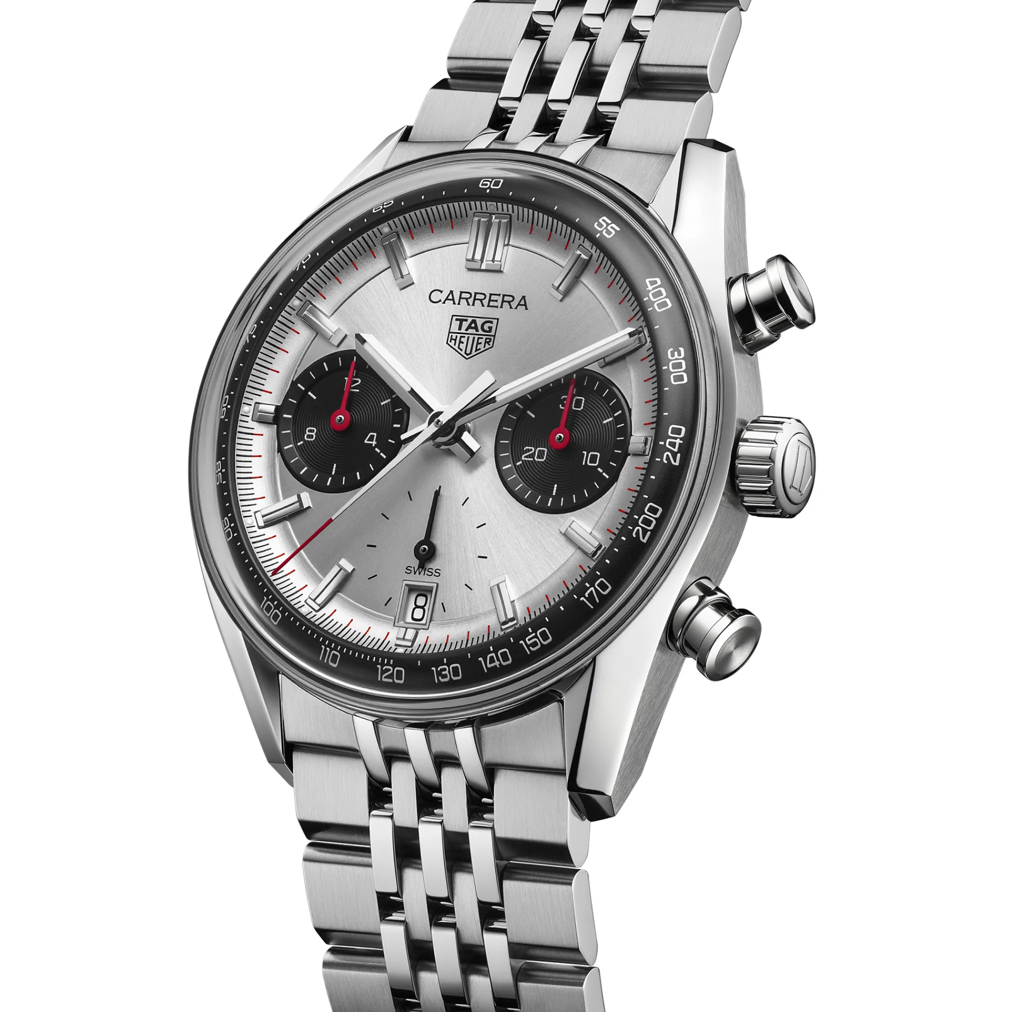 TAG Heuer Carrera Chronograph White Dial Watch, 39mm Online