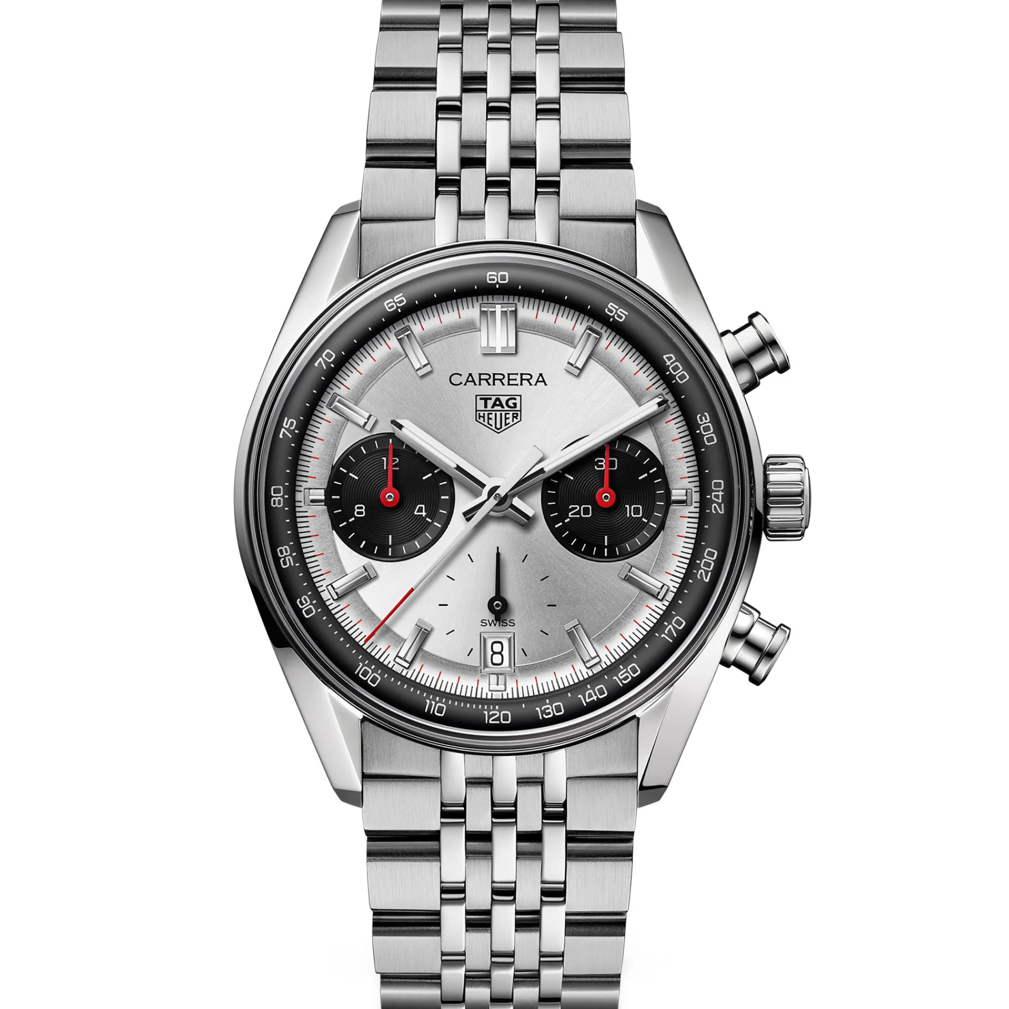 TAG Heuer Carrera Chronograph White Dial Watch, 39mm Online