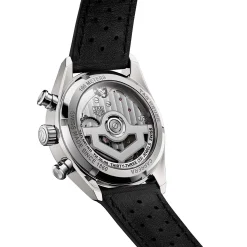 TAG Heuer Carrera Chronograph Watch Steel Case Black Dial, 39mm Online