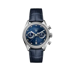 TAG Heuer Carrera Chronograph Blue Dial Watch, 39mm Outlet