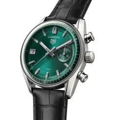 TAG Heuer Carrera Chronograph Green Dial, 39mm Best