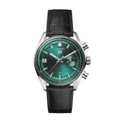 TAG Heuer Carrera Chronograph Green Dial, 39mm Best