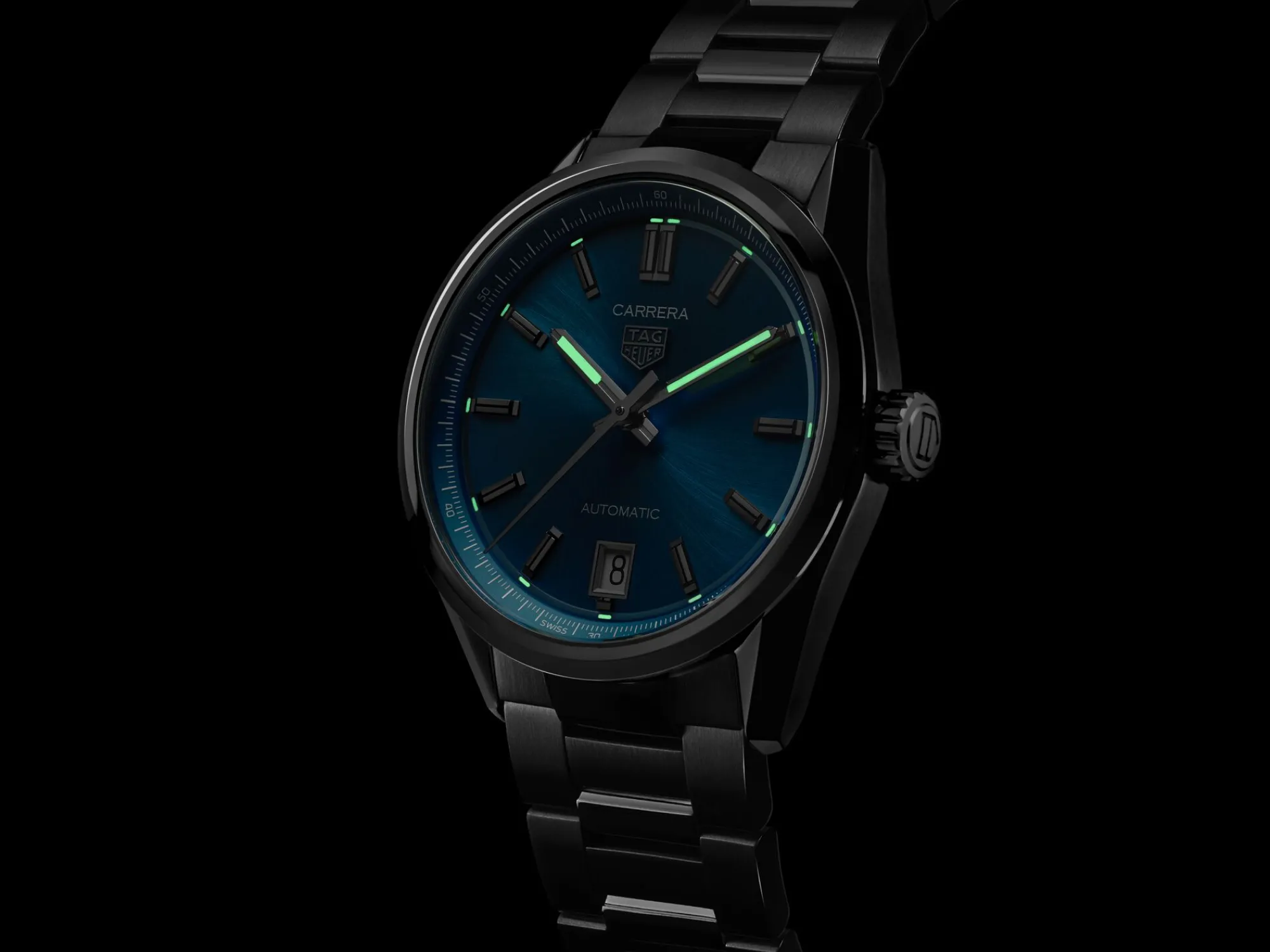 TAG Heuer Carrera Date Blue Dial, 36mm Outlet