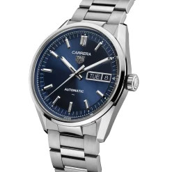 TAG Heuer Carrera Day-Date Blue Dial Watch, 41mm Hot