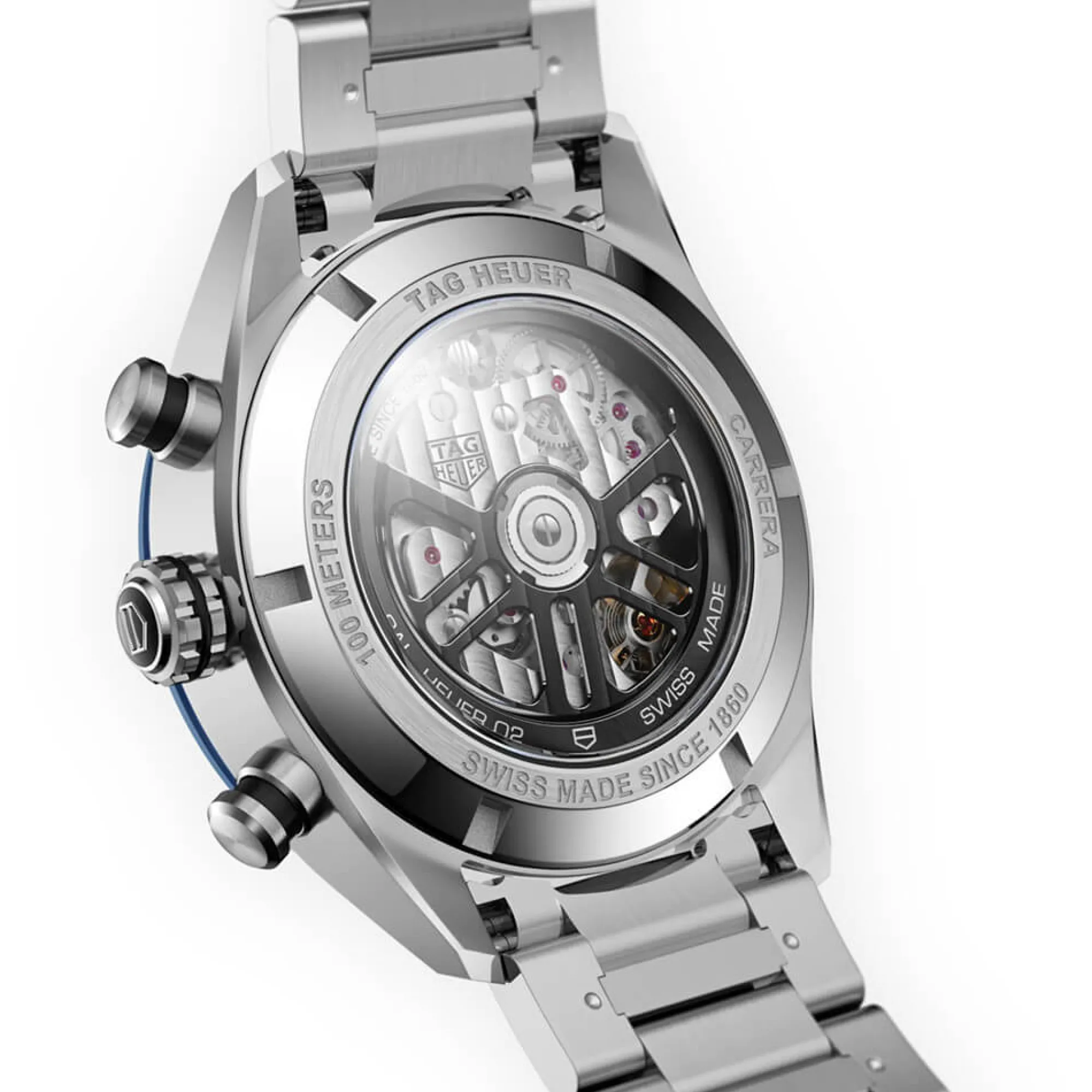 TAG Heuer Carrera Heuer 02 Automatic Mens Blue Steel Watch Clearance