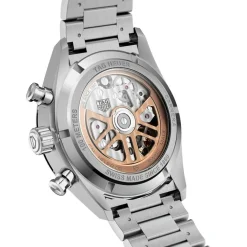 TAG Heuer Carrera Heuer 02 Automatic Mens Blue Steel Chronograph Watch Discount