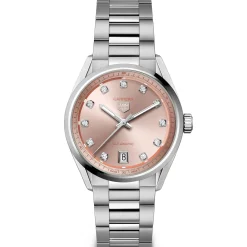 TAG Heuer Carrera Pink Dial Watch, 36mm Online