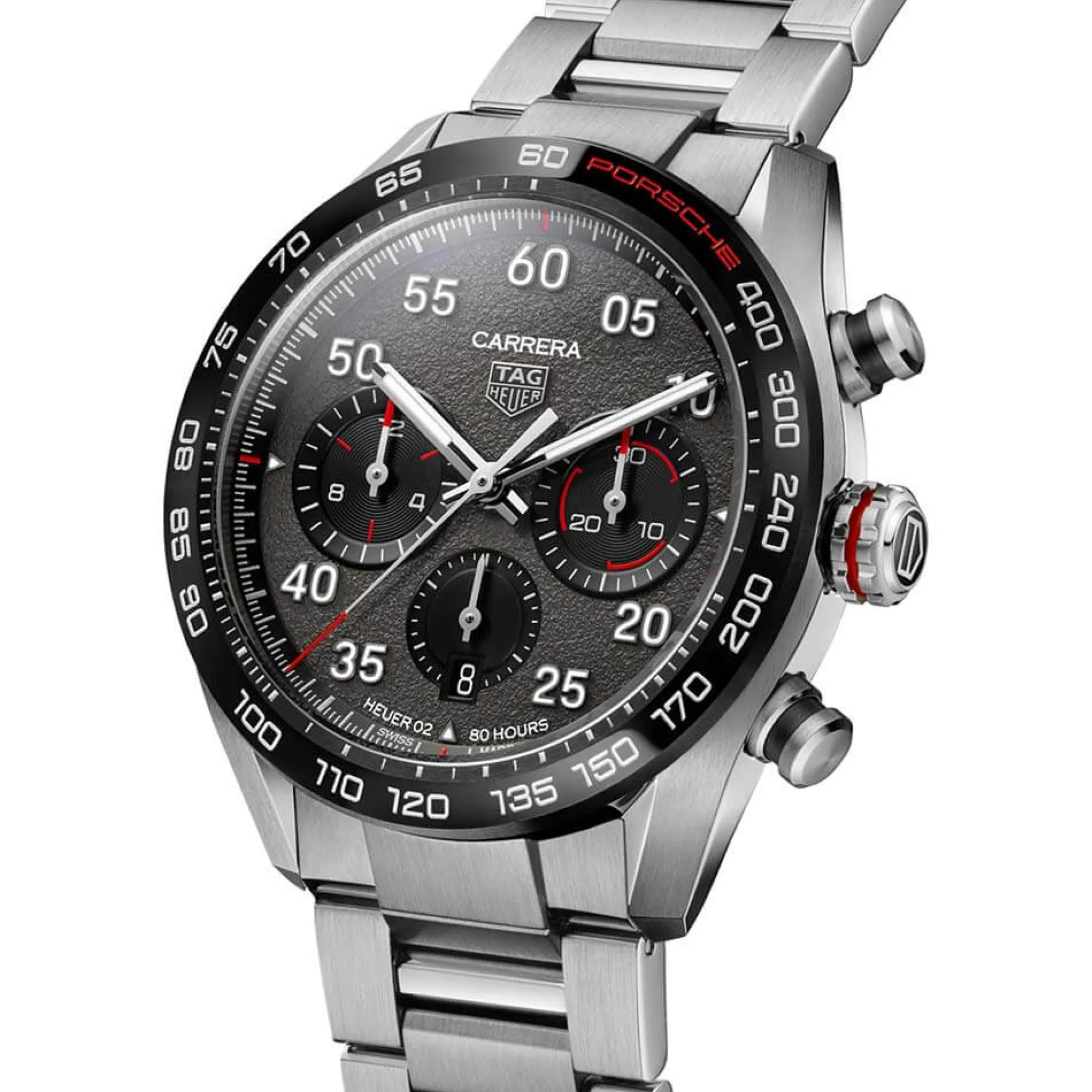 TAG Heuer Carrera Porsche Chronograph Luxury Special Edition Watch, 44mm Clearance