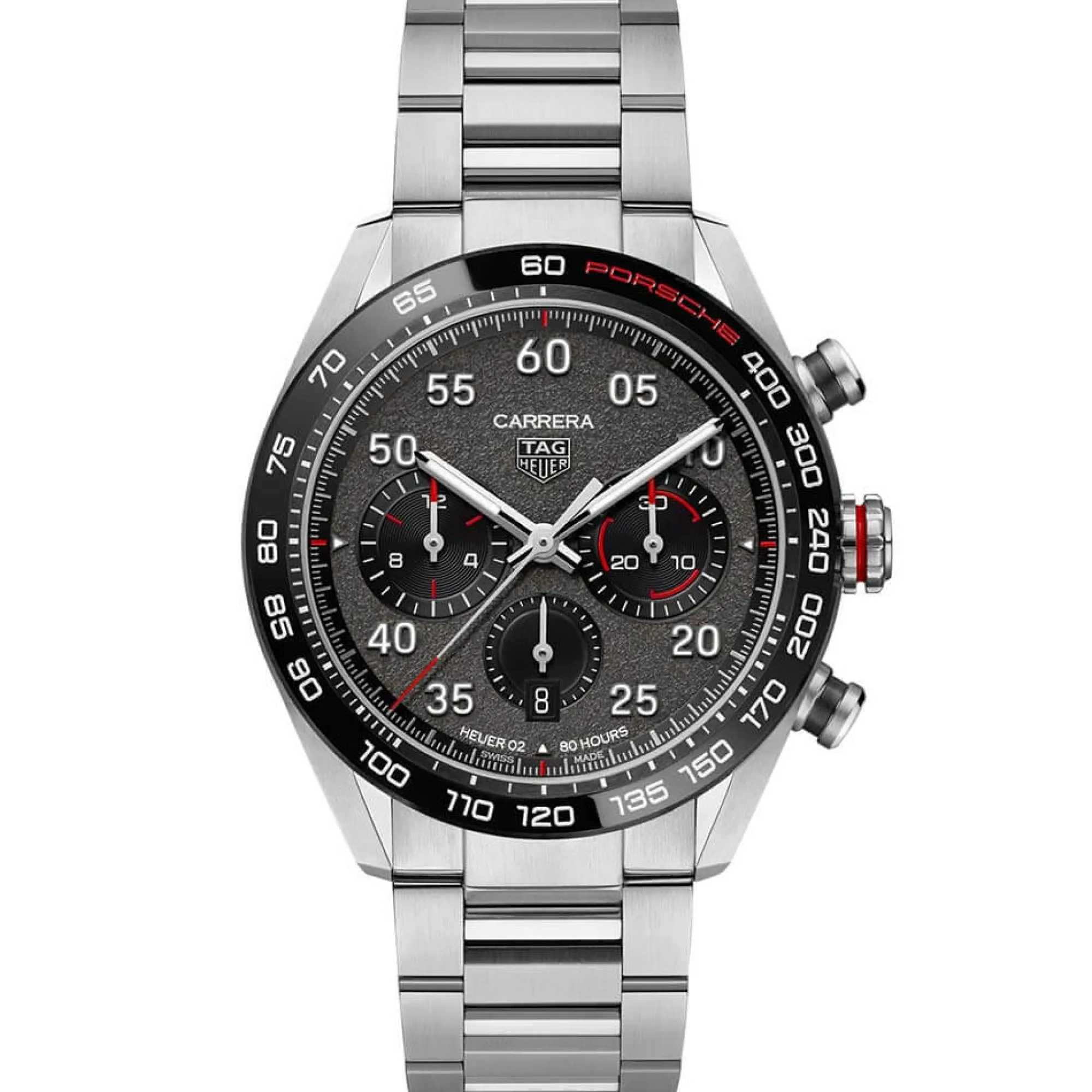 TAG Heuer Carrera Porsche Chronograph Luxury Special Edition Watch, 44mm Clearance