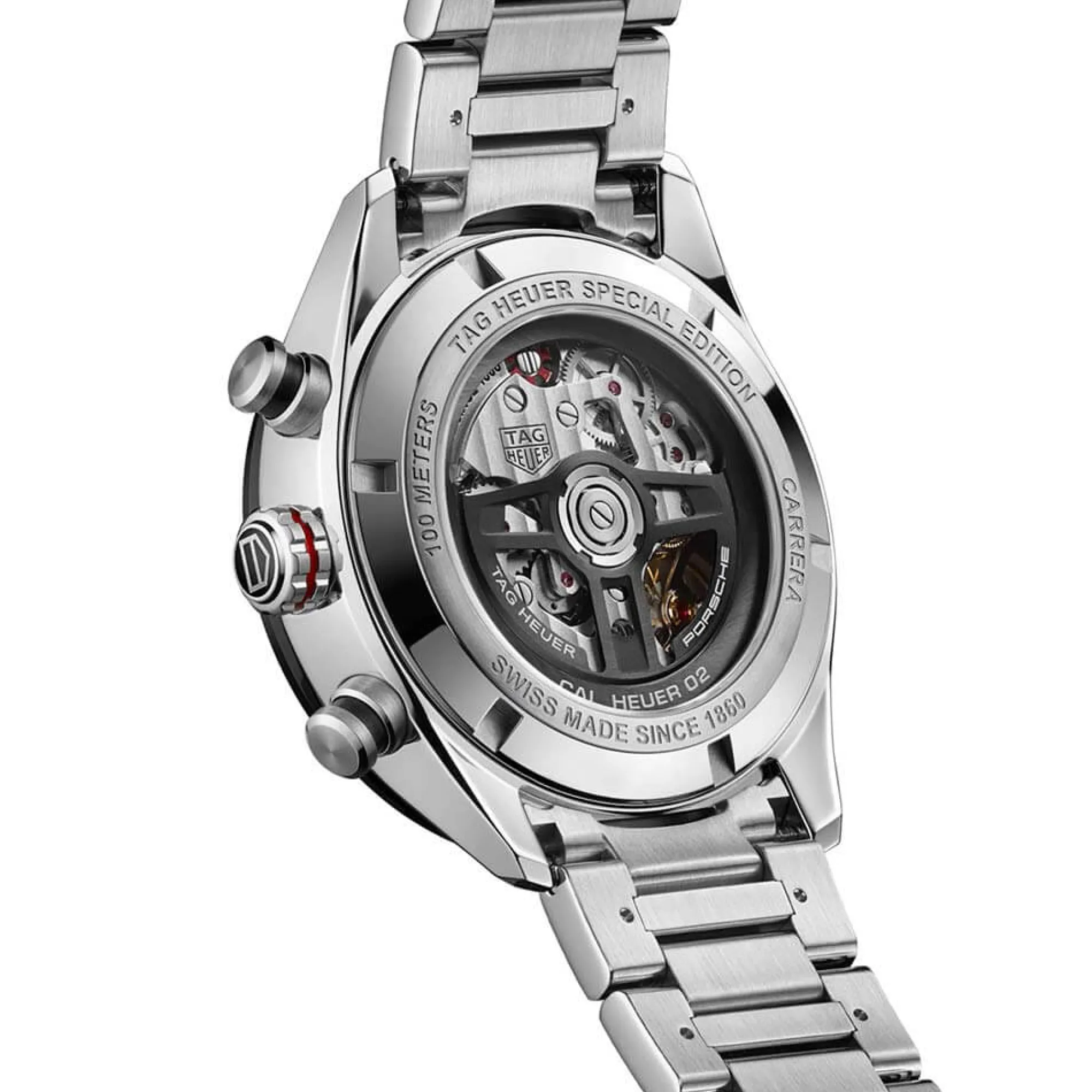 TAG Heuer Carrera Porsche Chronograph Luxury Special Edition Watch, 44mm Clearance