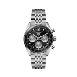 TAG Heuer Chronograph Black Dial Watch, 39mm Clearance